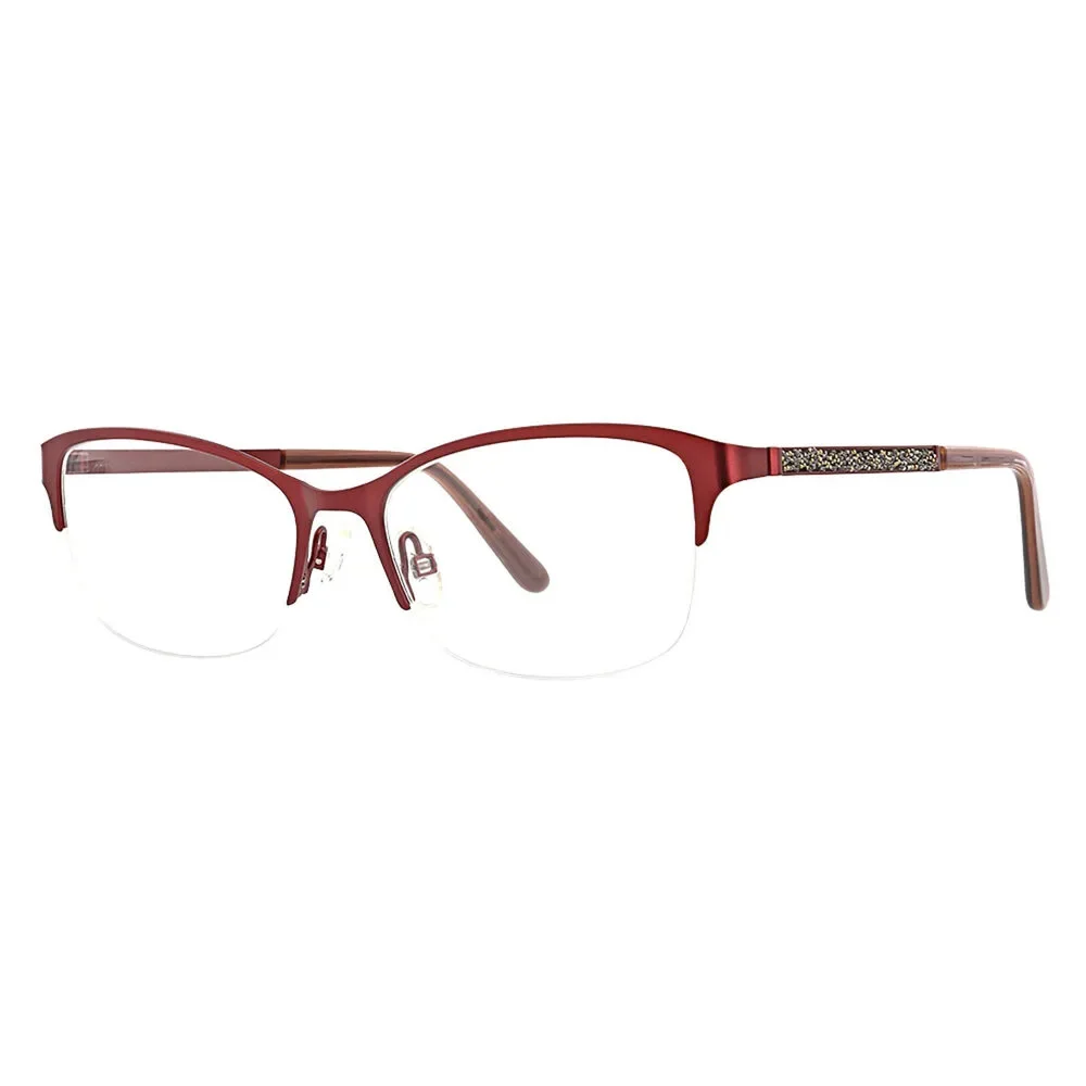 NWT Xoxo XOXO-VIEJO-RASPBERRY 53mm New Eyeglasses